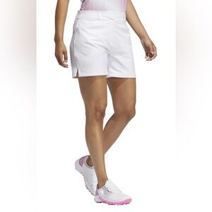 Adidas Ultimate365 5” Golf Shorts - White - Size 10